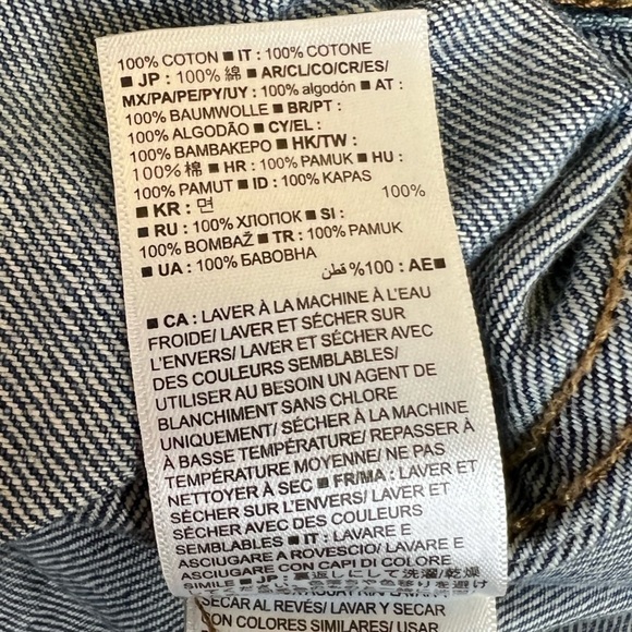 GAP Women’s Classic Icon Denim Blue Jean Jacket - Size XS - Picture 10 of 11